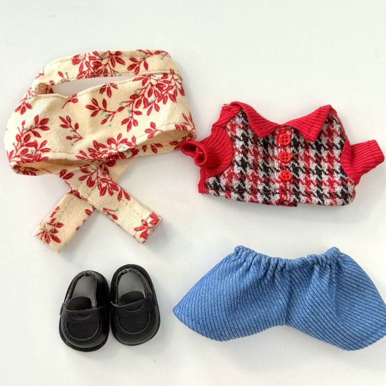 Labubu Clothes – K-Pop Idol-Inspired Streetwear Set (GD Vibes, Handmade Limited)