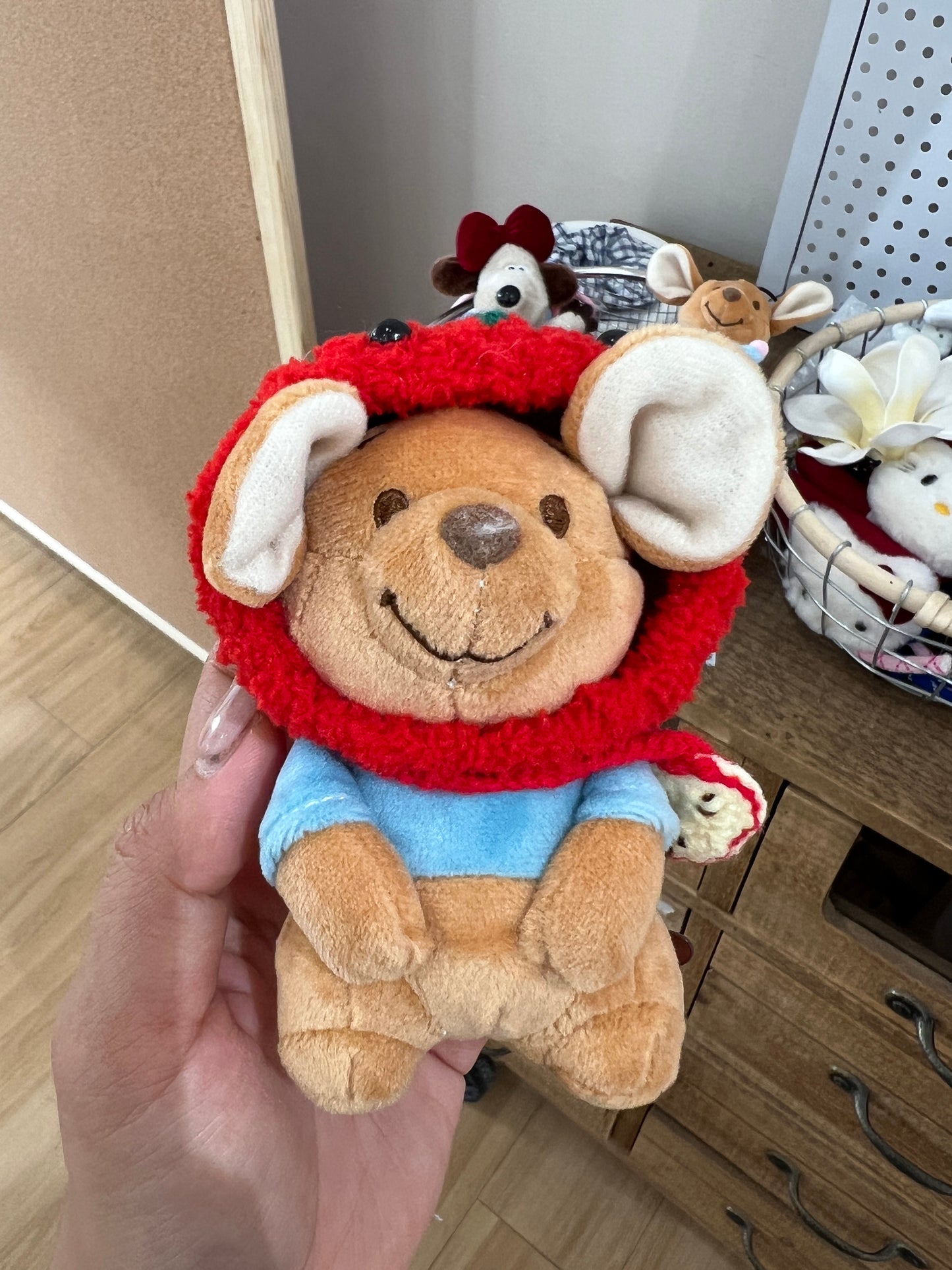 🧁 Mini Chef Mouse Plush Keychain – Cute Bakery-Inspired Toy Charm