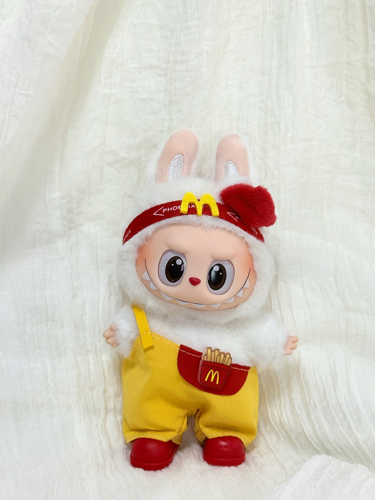 Labubu Clothes | French Fry Pocket Outfit Set (Handmade)