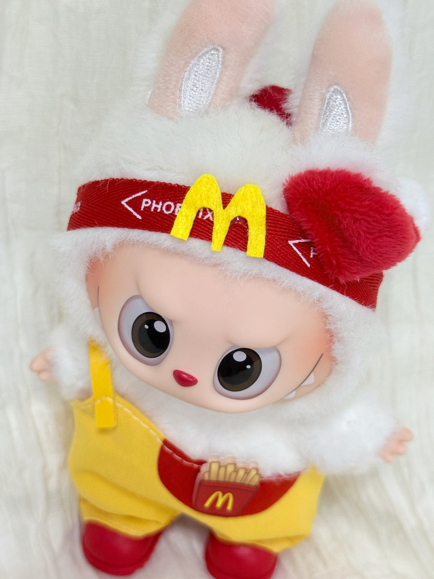 Labubu Clothes | French Fry Pocket Outfit Set (Handmade)