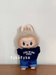 Labubu Clothes |Street Style Navy Sweatshirt Set- Handmade Outfit Set
